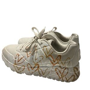 Skechers X Jgoldcrown‎ Sneakers 155523/WTGD Uno - Metallic Love size 4.5
